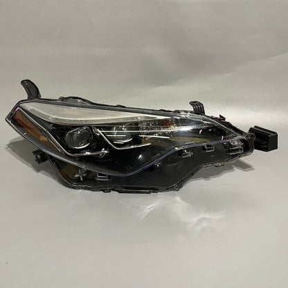 TOYOTA COROLLA HEADLIGHT RIGHT PASSENGER 2017 2018 2019 DUEL PROJECTOR LED OEM 
