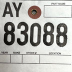 TESLA MODEL Y TAIL LIGHT RIGHT PASSENGER 2020 2021 2022 2023 2024 OEM