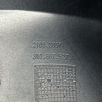 8W0857527A AUDI A4 MIRROR COVER RIGHT 2018 2019 2020 2021 2022 2023 OEM 8W0857527A