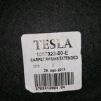 1007323-00-E TESLA MODEL S RIGHT PASSENGER TRUNK CARPET 2012 2013 2014 2015 OEM