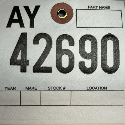 92400064 TESLA MODEL Y TRUNK SIDE TRIM LEFT 2020 2021 2022 2023 2024 OEM