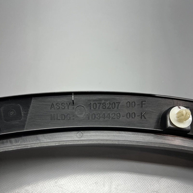 1078207-00-F TESLA MODEL X FENDER FLARE LEFT FRONT 2016 2017 2018 2019 2020 1078207-00-F