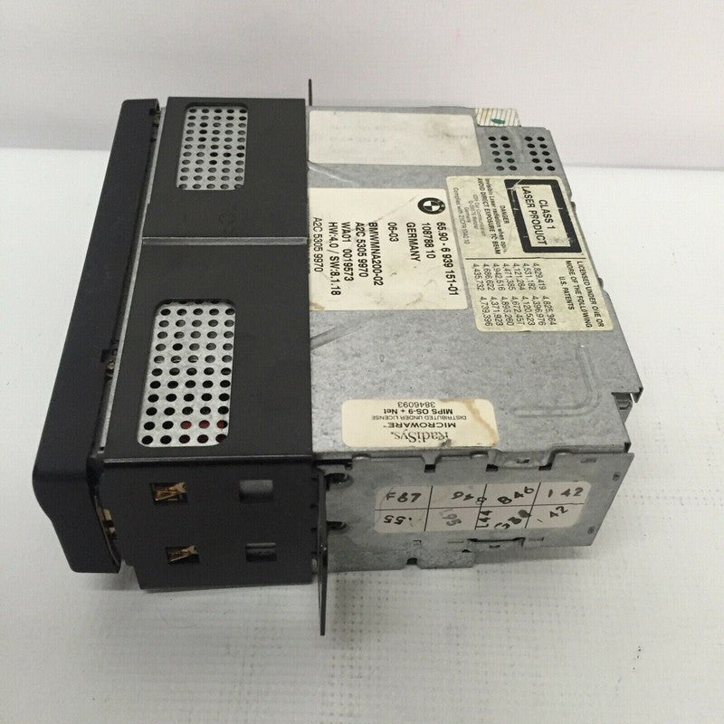 65.90-6939151-01 BMW 745 E65 GPS NAVIGATION DRIVE COMPUTER MAPPING UNIT 2002 2003 2004 2005 OEM