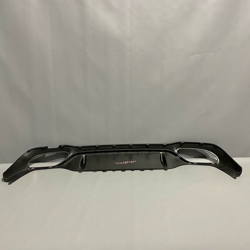 A2138851801 MERCEDES BENZ E300 REAR BUMPER DIFFUSER VALANCE E400 SEDAN 2017 2018 2019 OEM