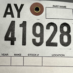1090323-01-D TESLA MODEL 3 Y BUCKLE 1ST ROW 2017 2018 2019 2020 2021 2022 2023 1090323-01-D