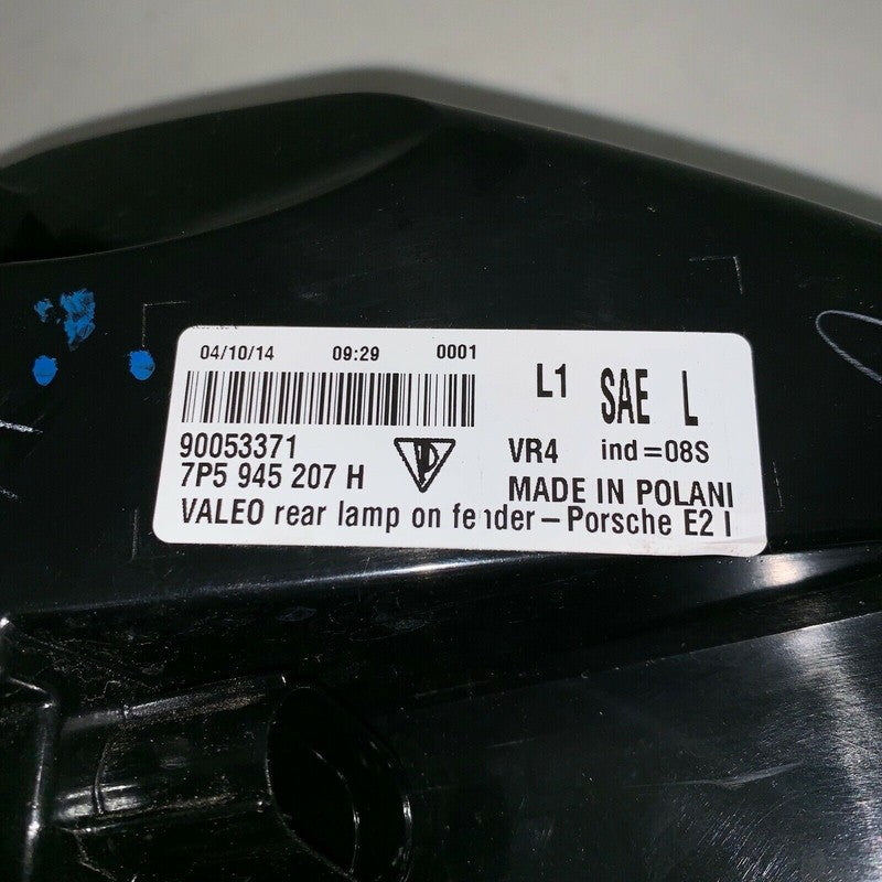 7P5945207H PORSCHE CAYENNE TAIL LIGHT LEFT DRIVER 7P5945207H 2015 2016 LED OEM
