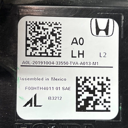 HONDA ACCORD TAIL LIGHT LEFT DRIVER LED 2018 2019 2020 2021 CRACKED 