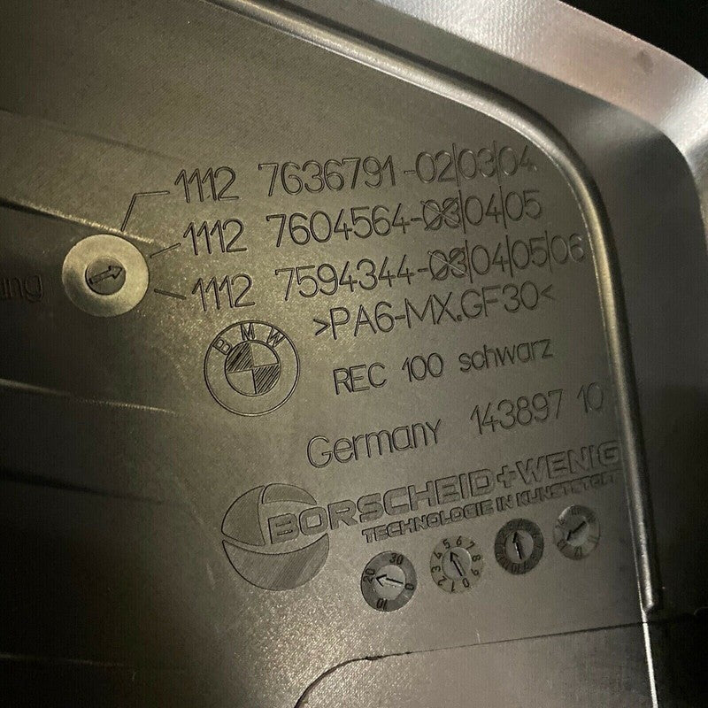 11127636791-02 BMW 328 TWIN TURBO ENGINE COVER 2013 2014 2015 2016 OEM 11127636791-02