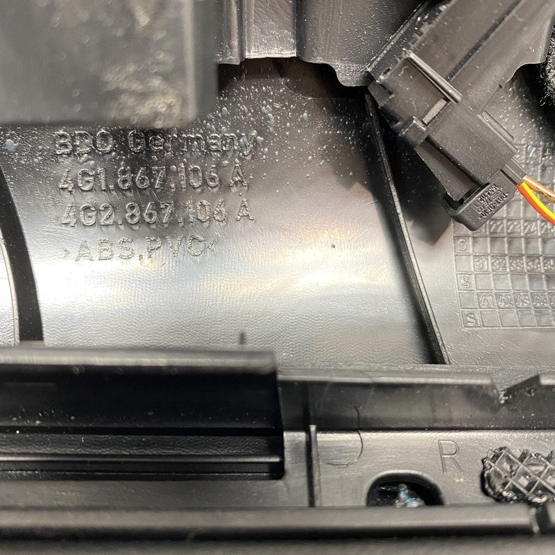 4G1867022 AUDI A6 DOOR PANEL RIGHT FRONT 4G1867022 2012 2013 2014 2015 2016 2017 OEM