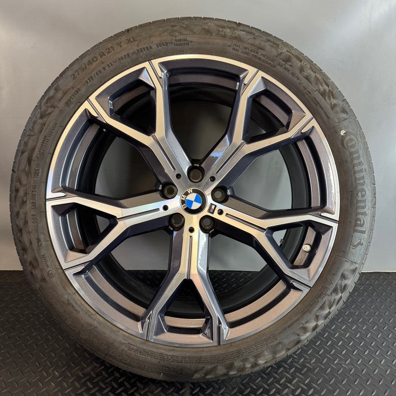 BMW X5 X6 WHEEL RIM 21 INCH FRONT 2020 2021 2022 2023 2024 2025 2026 O