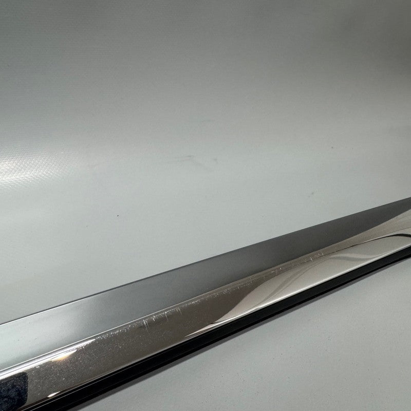 TESLA MODEL X DOOR WINDOW MOLDING LEFT FRONT 2016 17 18 19 2020 OEM 10