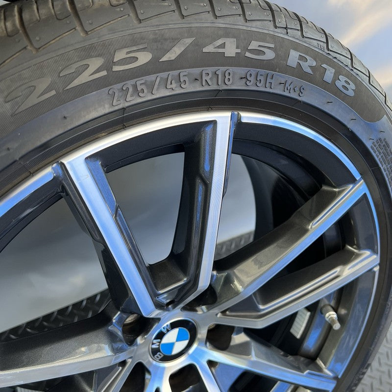 6877327 BMW 330 430 WHEEL RIM 18 INCH 2019 2020 2021 2022 2023 2024 OEM 6883522