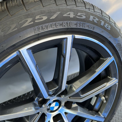 6877327 BMW 330 430 WHEEL RIM 18 INCH 2019 2020 2021 2022 2023 2024 OEM 6883522