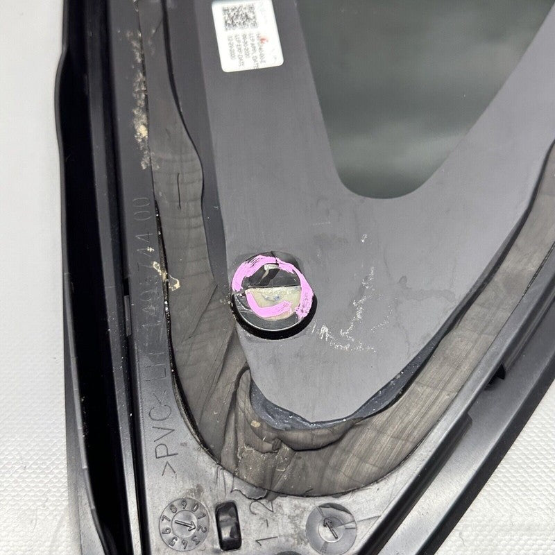 1495740-00-E TESLA MODEL Y QUARTER GLASS LEFT REAR 2020 2021 2022 2023 OEM 1495740-00-E