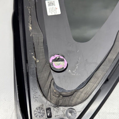 1495740-00-E TESLA MODEL Y QUARTER GLASS LEFT REAR 2020 2021 2022 2023 OEM 1495740-00-E