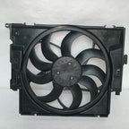 7640511 BMW 328 F30 RADIATOR COOLING FAN SEDAN 2012 2013 2014 2015 2016 OEM