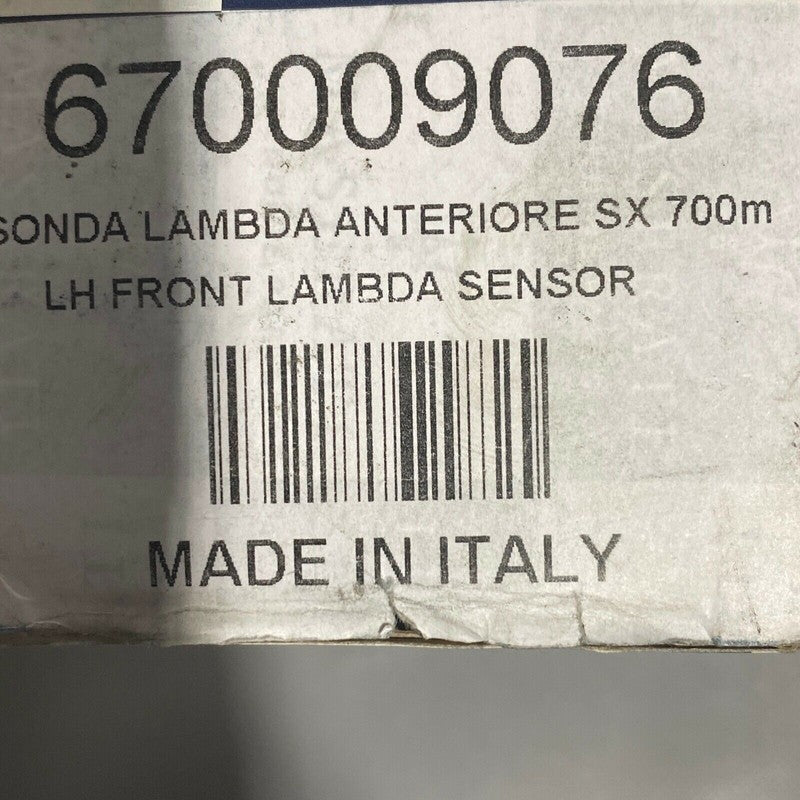 670009076 MASERATI GHIBLI QUATTROPORTE LAMBDA SENSOR LEFT FRONT 2014 2015 2016 2017 OEM