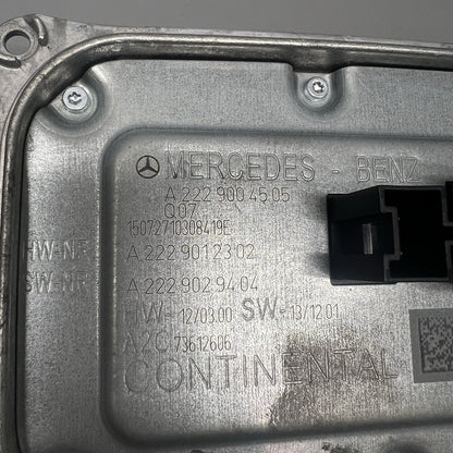 A2229004505 MERCEDES BENZ S550 HEADLIGHT MODULE LEFT 2014 2015 2016 2017 OEM A2229004505