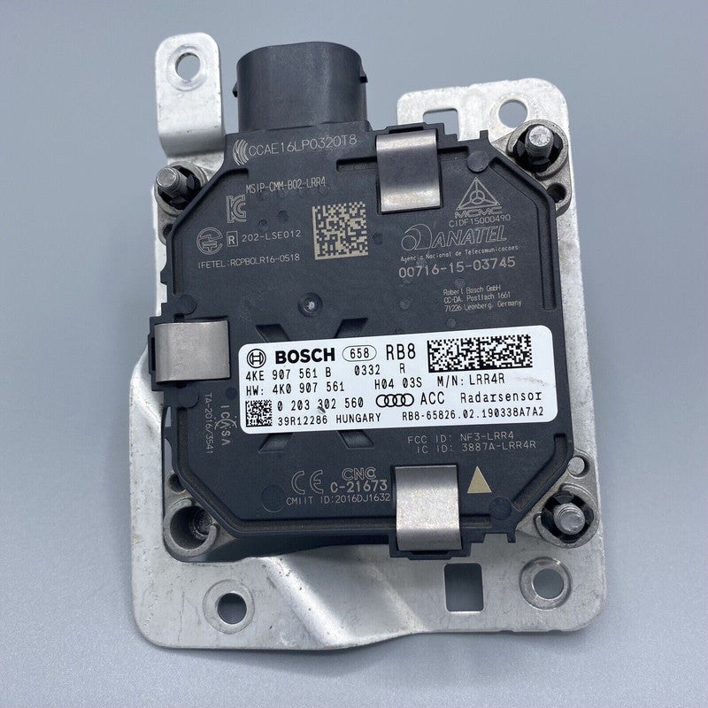4KE907561B AUDI E-TRON ADAPTIVE RADAR SENSOR 4KE907561B 2019 2020 OEM