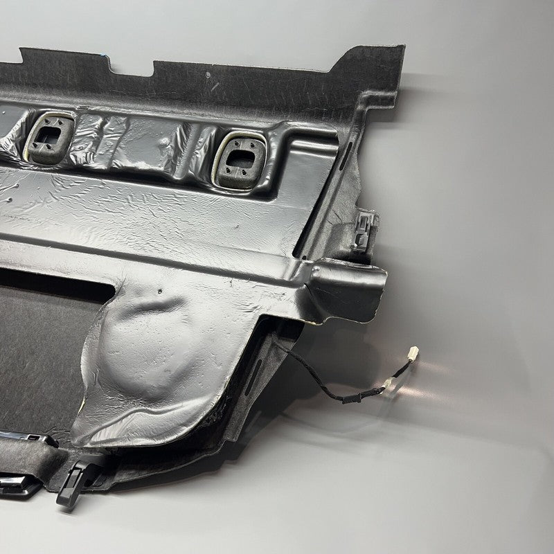 1128021-00-J TESLA MODEL 3 REAR PACKAGE TRAY PANEL 2017 18 19 20 21 22 2023 OEM 1128021-00-J