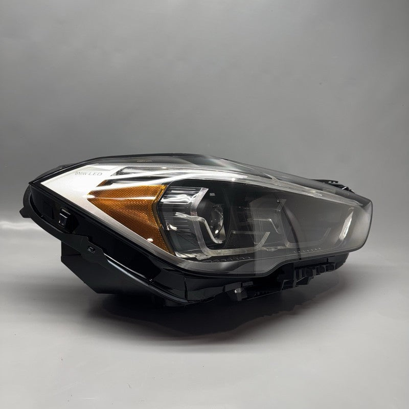 63117472254 BMW X1 HEADLIGHT RIGHT PASSENGER 2020 2021 2022 LED 63117472254 OEM