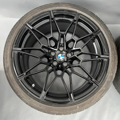 8093839 BMW M3 WHEEL RIM SET 19 & 20 INCH M4 G80 2021 2022 2023 2024 2025 OEM 8093839