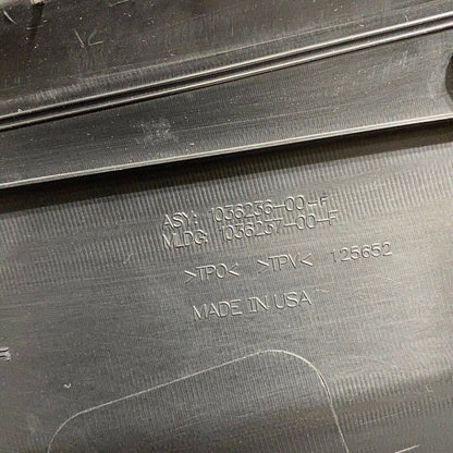 1036236-00-F TESLA MODEL X UNDERHOOD APRON COVER TRIM LEFT DRIVER 2016 2017 2018 2019 OEM