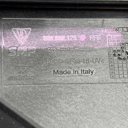 PORSCHE 718 BOXTER RIGHT BUMPER DIFFUSER 2017-2020 2021 2022 2023 2024