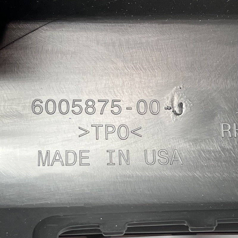 6005875-00-C TESLA MODEL S ROCKER MOLDING RIGHT 2016 2017 2018 2019 2020 OEM 6005875-00-C