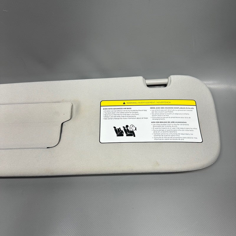 1490405-01-C TESLA MODEL Y SUN VISOR LEFT DRIVER 2020 2021 2022 2023 OEM 1490405-01-C