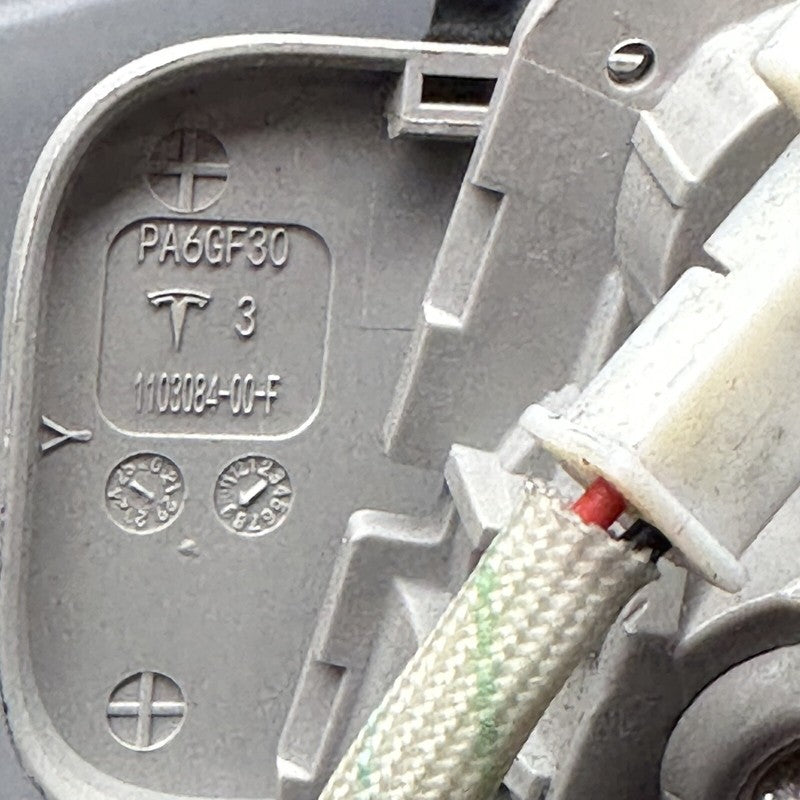 1103084-00-f TESLA MODEL Y SUN VISOR LEFT DRIVER 2020 2021 2022 2023 OEM 1103084-00-F