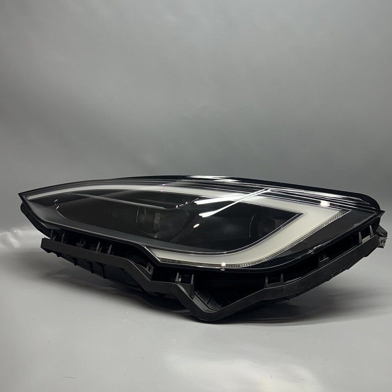 1563713-00-D TESLA MODEL S PLAID HEADLIGHT LEFT DRIVER 2021 2022 2023 BLACK LED 1563713-00-D