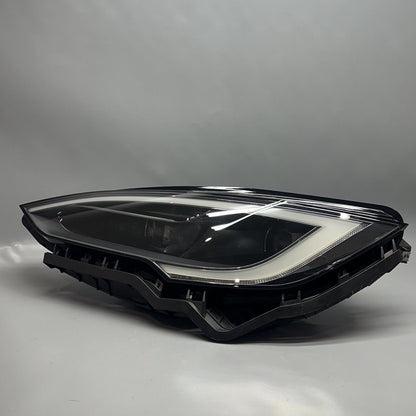 1563713-00-D TESLA MODEL S PLAID HEADLIGHT LEFT DRIVER 2021 2022 2023 BLACK LED 1563713-00-D