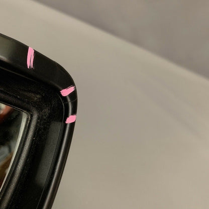 F0123113 BMW 528 MIRROR LEFT DRIVER SIDE 535 E60 2008 2009 2010 WHITE OEM