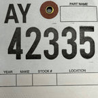 JEEP CHEROKEE TAIL LIGHT INNER RIGHT PASSENGER  2014 2015 2016 2017 20