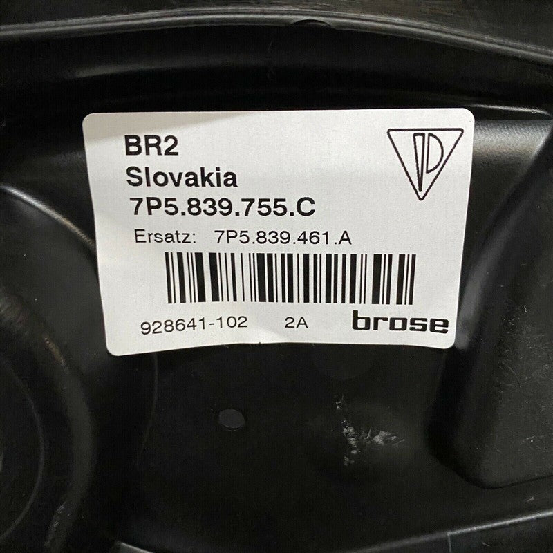 7p5839461a PORSHCE CAYENNE WINDOW REGULATOR LEFT REAR 2011 2012 2013 2014 2015 2016 2017