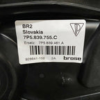 7p5839461a PORSHCE CAYENNE WINDOW REGULATOR LEFT REAR 2011 2012 2013 2014 2015 2016 2017