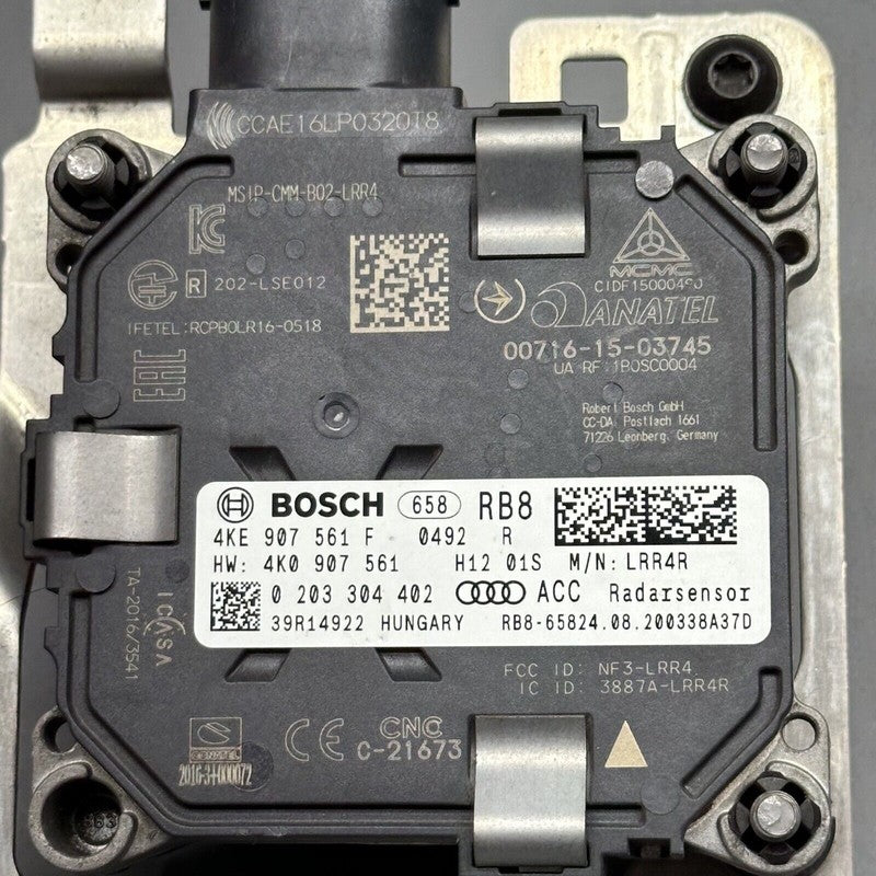 4KE907561F AUDI E TRON SPORTBACK CRUISE CONTROL DISTANCE SENSOR 2019 2020 2021 2022 2023 