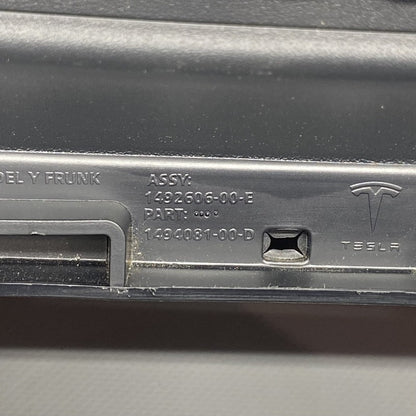 1492606-00-E TESLA MODEL Y FRONT FRUNK STORAGE BOX 2020 2021 2022 2023 OEM 1492606-00-E