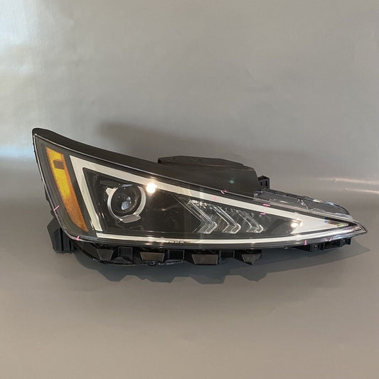 HYUNDAI ELANTRA HEADLIGHT RIGHT PASSENGER HALOGEN 2019 2020 2021 OEM