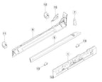 1082282-S0-B TESLA MODEL 3 RIGHT SIDE SILL OUTER PANEL 2017 2018 2019 2020 OEM 1082282-S0-B