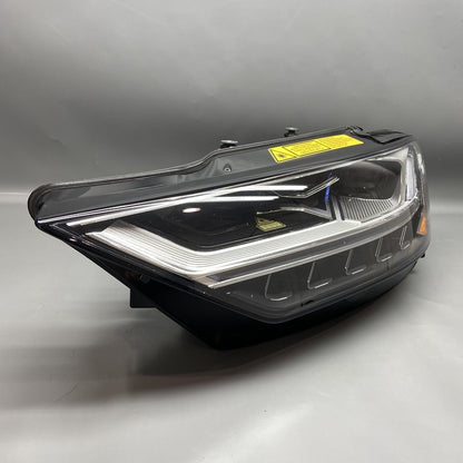 4N0941085B AUDI A8 HEADLIGHT LEFT DRIVER WITH LASER 4N0941085B 2019 2020 2021 2022 LED