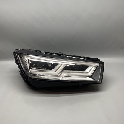 80A941034E AUDI Q5 HEADLIGHT RIGHT PASSENGER 80A941034E 2018 2019 2020 FULL LED OEM