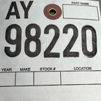 TESLA MODEL 3 B-PILLAR APPLIQUE GLASS TRIM RIGHT 2017-2020 2021 2022 2