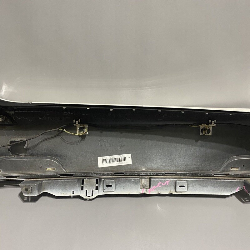 BMW 750LI REAR BUMPER M-SPORT 51127898742740 2013 2014 2015 WHITE OEM