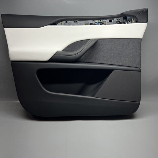 1634148-82-H TELSA MODEL X PLAID  DOOR PANEL LEFT FRONT 2021 2022 2023 OEM 1634148-82-H