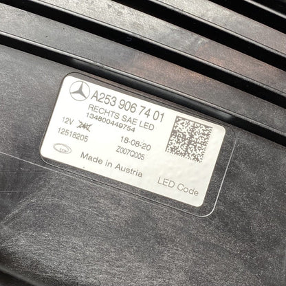 A2539067401 MERCEDES BENZ GLC300 HEADLIGHT RIGHT PASSENGER A2539067401 2020 2021 2022 LED