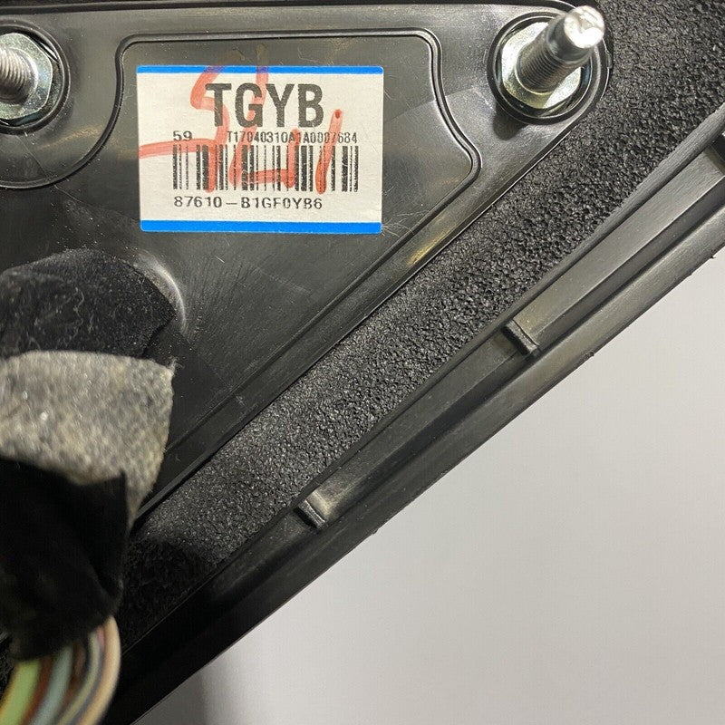 HYUNDAI GENESIS G80 MIRROR LEFT DRIVER SEDAN 2017 2018 2019 2020 OEM