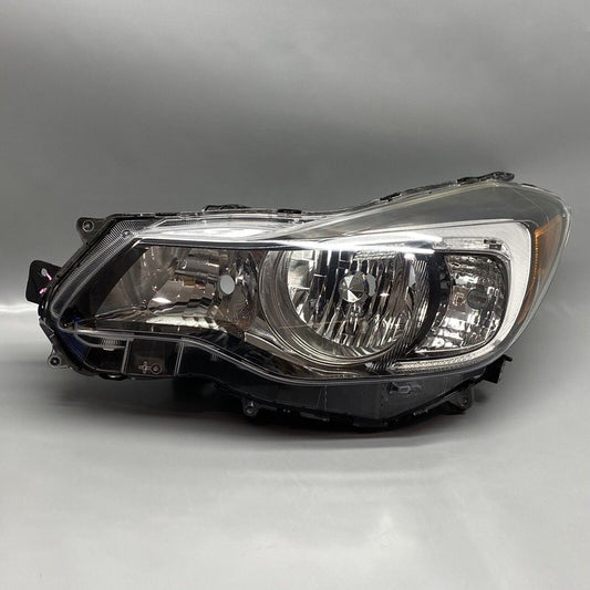 SUBARU IMPREZA HEADLIGHT LEFT DRIVER 2015 2016 HALOGEN OEM