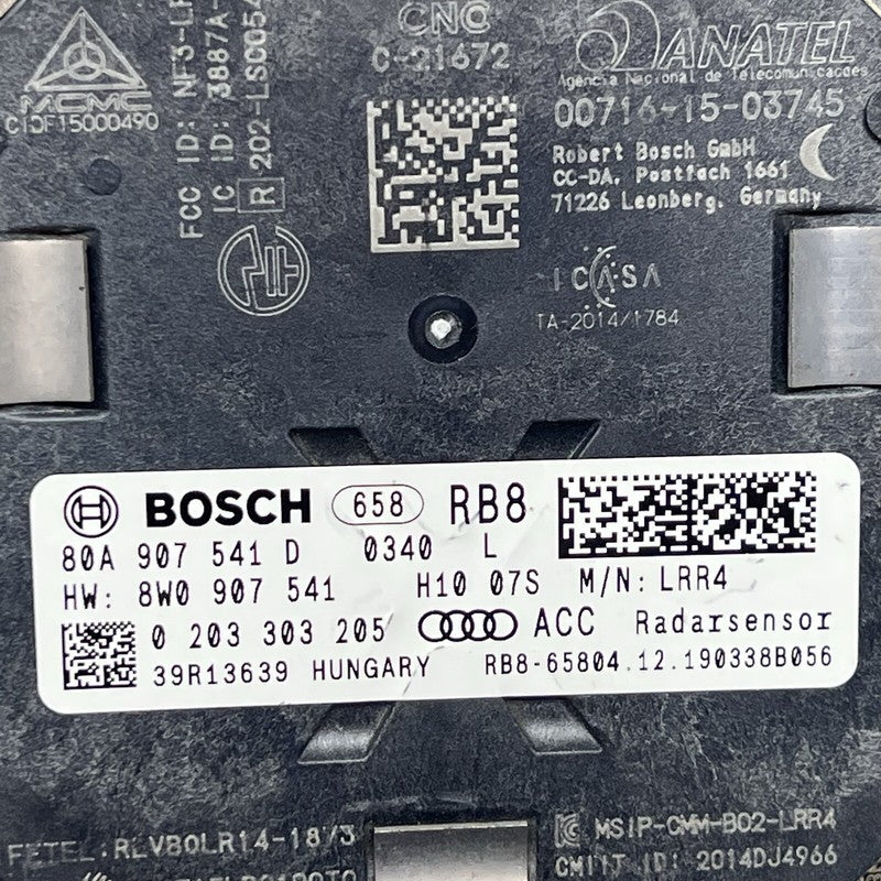 80A907541D AUDI Q5 CRUISE CONTROL DISCTANCE SENSOR 2019 2020 OEM 80A907541D